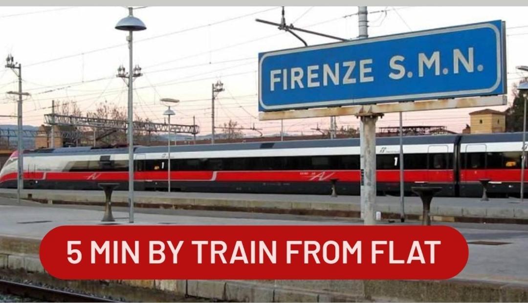 Gemme Fiorentine In Front Of The Train Station 5 Minutes From The Centre Free Parking Apartment